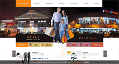 Desktop Screenshot of galeria-mszanadolna.pl